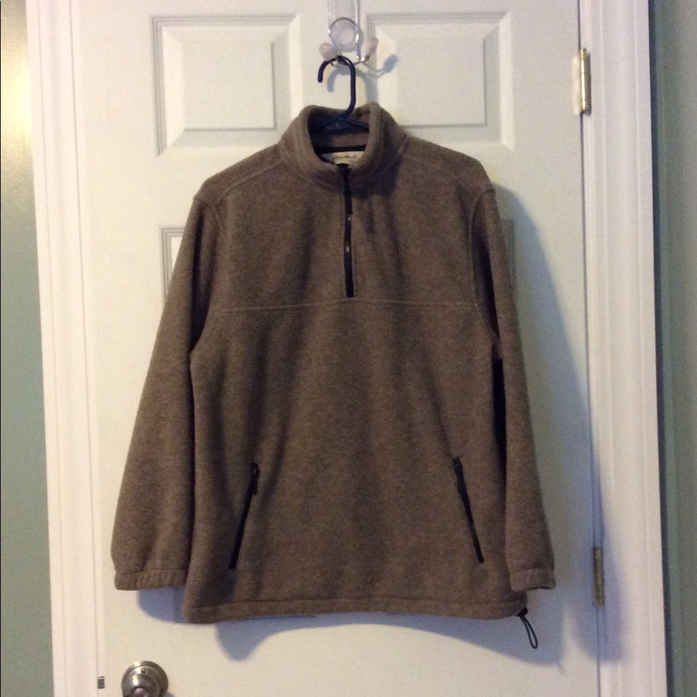 Eddie Bauer Polartec fleece 1/4 zip. Size M